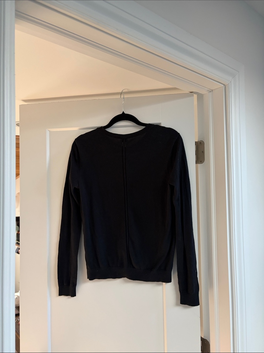 GAP Black Button-Front Women's Cardigan - Picture 2 of 7